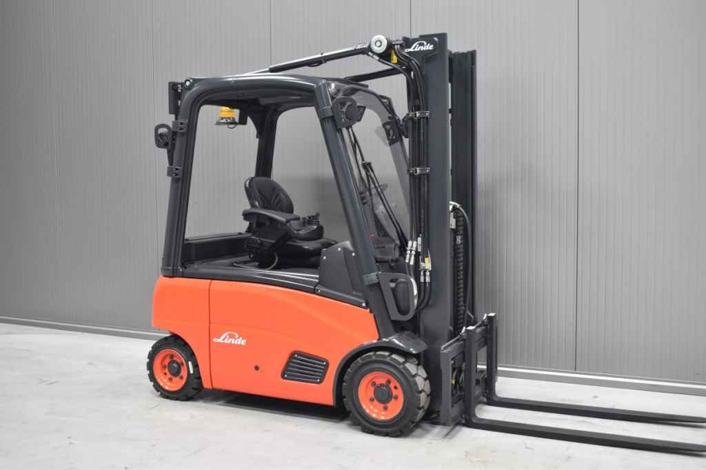 LINDE E 16 P – 01 – Duplexmast mit Freihub